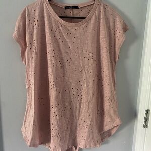 Madewell Light Pink Short Sleeve Tee